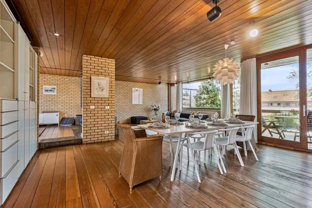 Eighties Modernist Design House With Garden Near The Beach Oostende Dış mekan fotoğraf